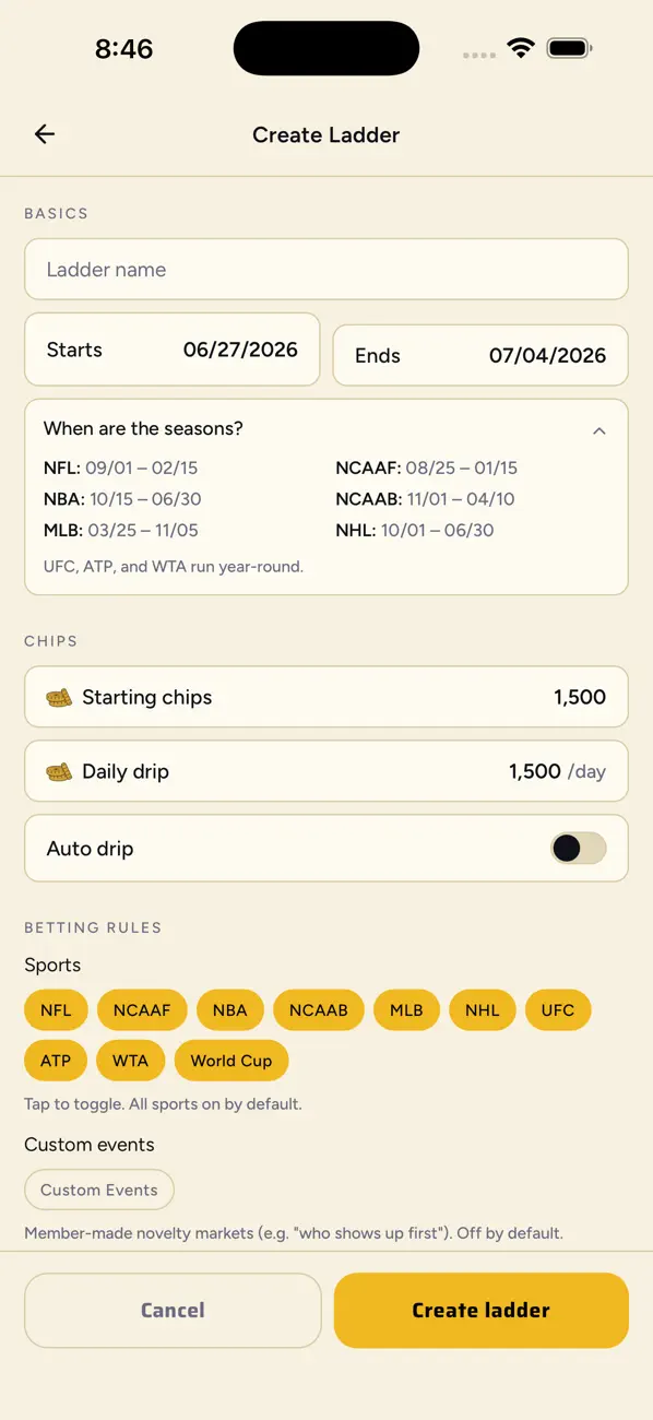 Freeroll - Sports Picks