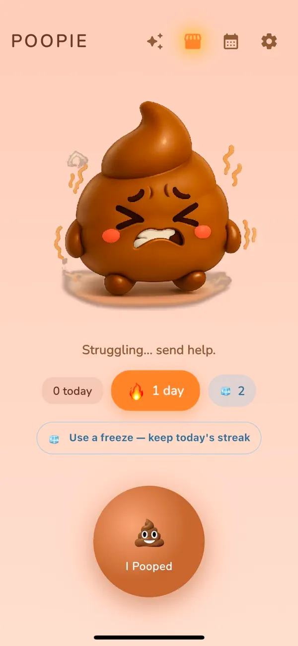 Poopie: Poop Tracker Game