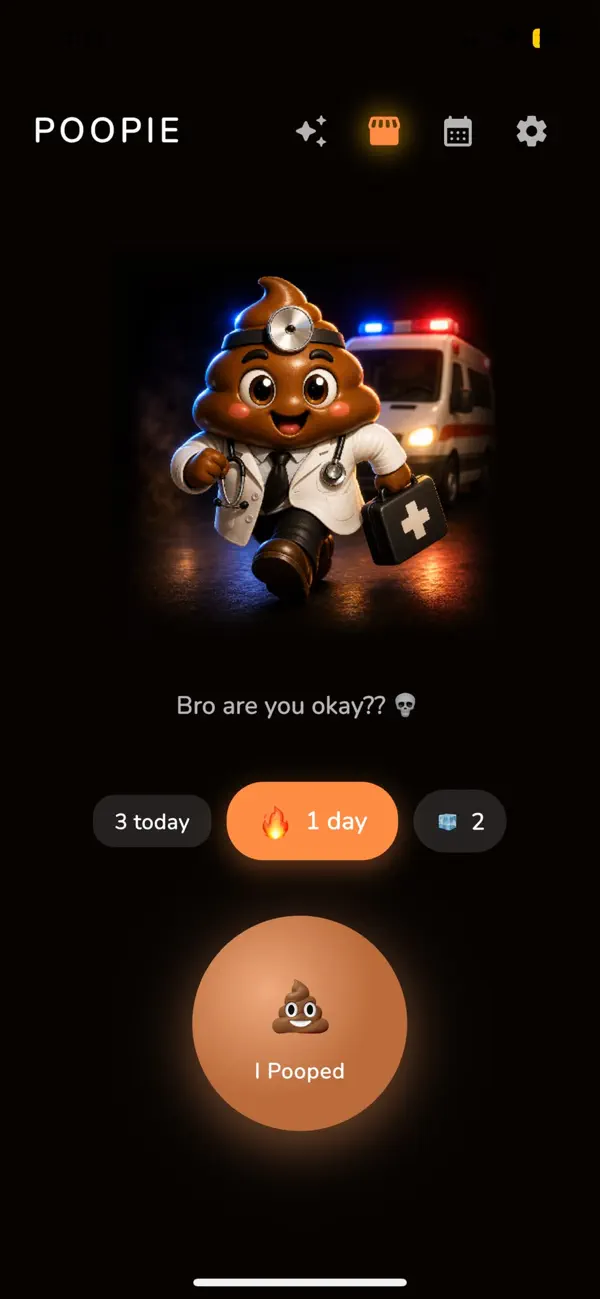 Poopie: Poop Tracker Game