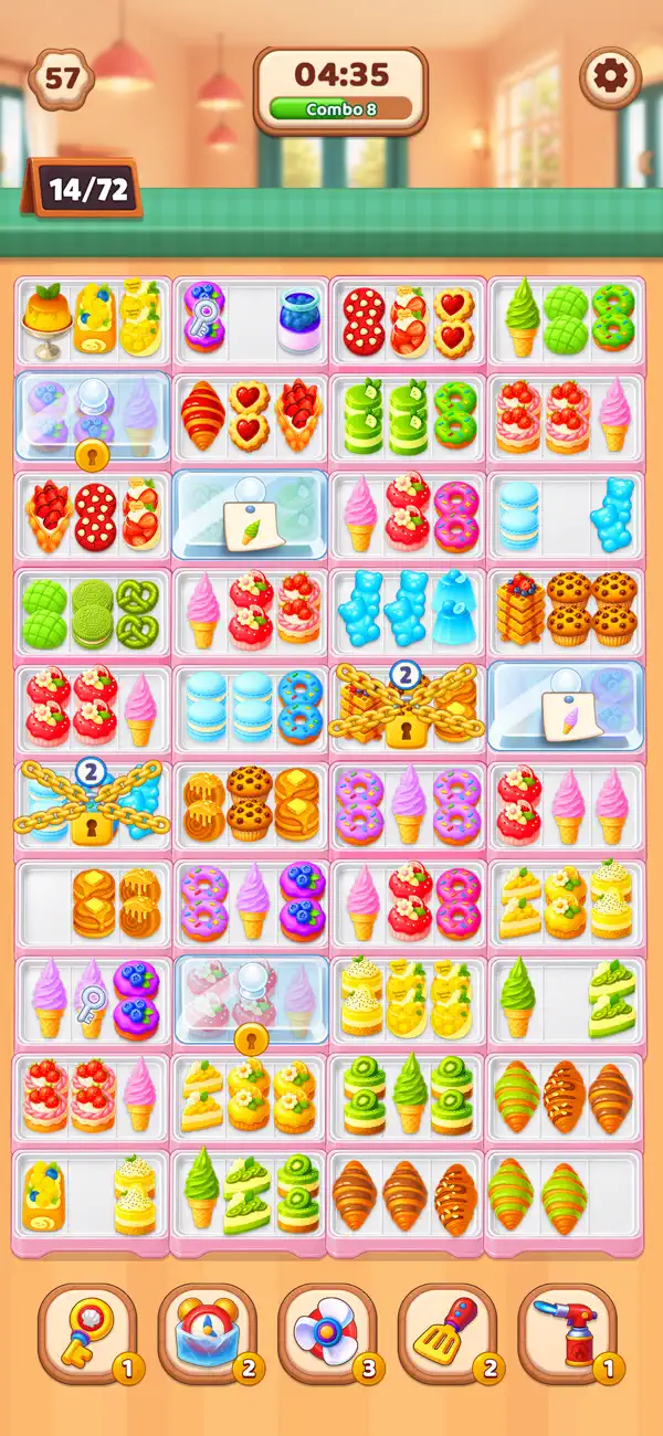 Cake Sorting: Food Puzzle