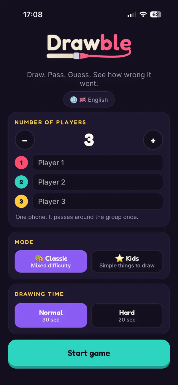 Drawble: The Game