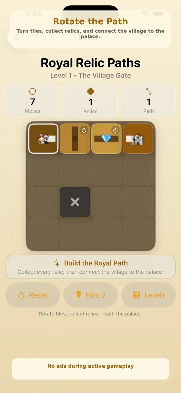 Royal Relic Paths
