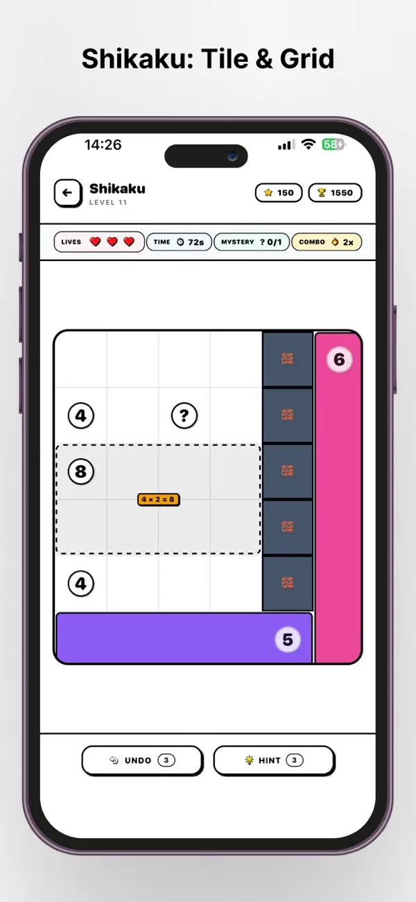 Shikaku: Tile & Grid
