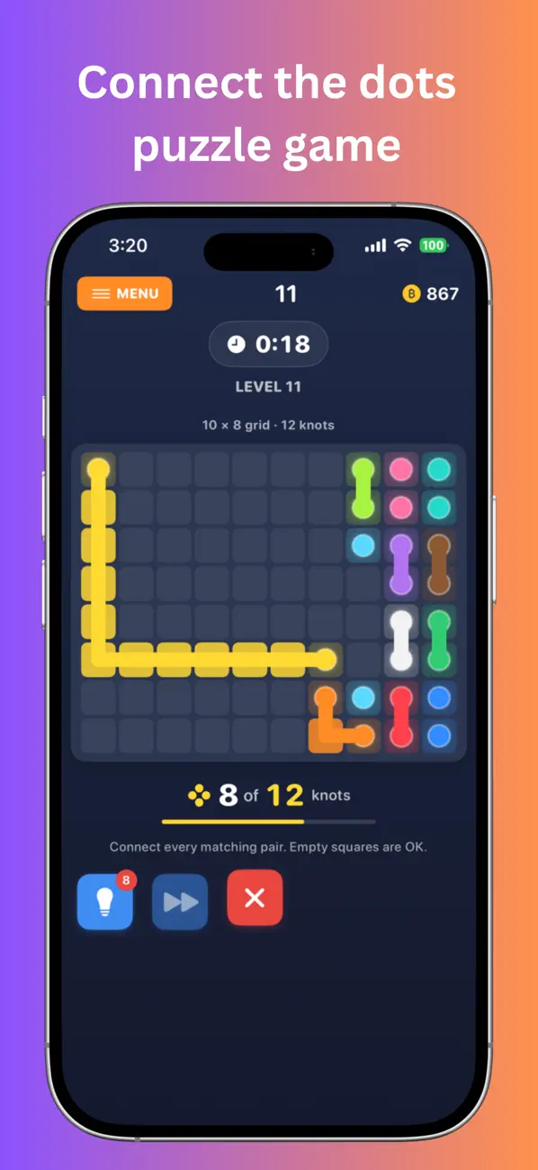 Word & Knot Puzzle: Brain Game