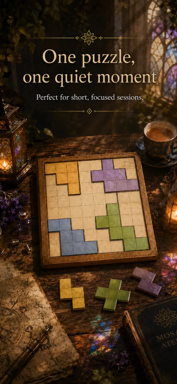 Mosaic Atelier: Logic Puzzle