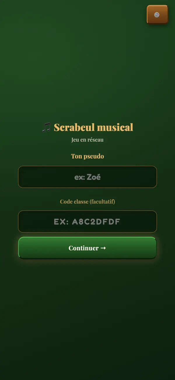 Scrabeul musical