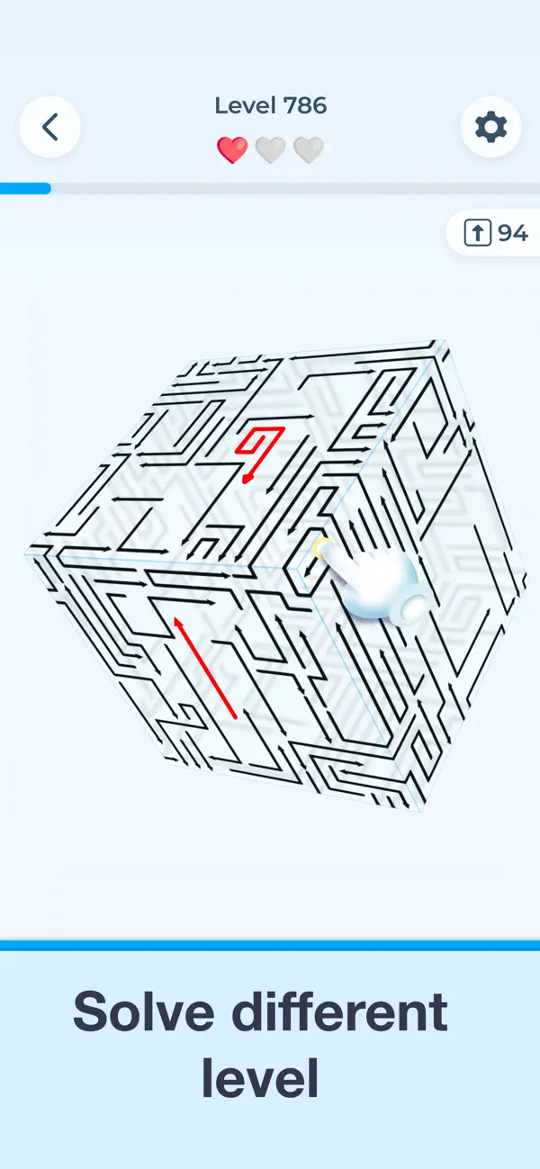 Arrow Cube 3D: Tap Away Puzzle