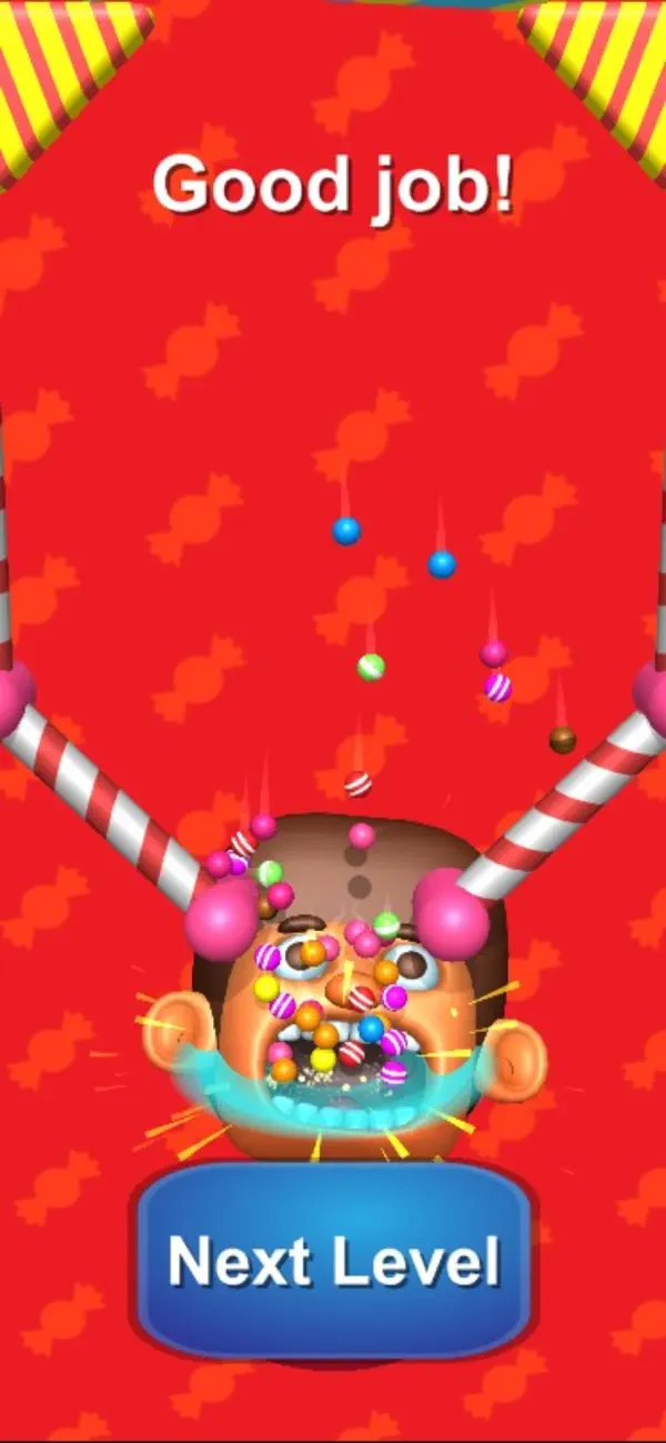 Tap to Break Jelly Fall