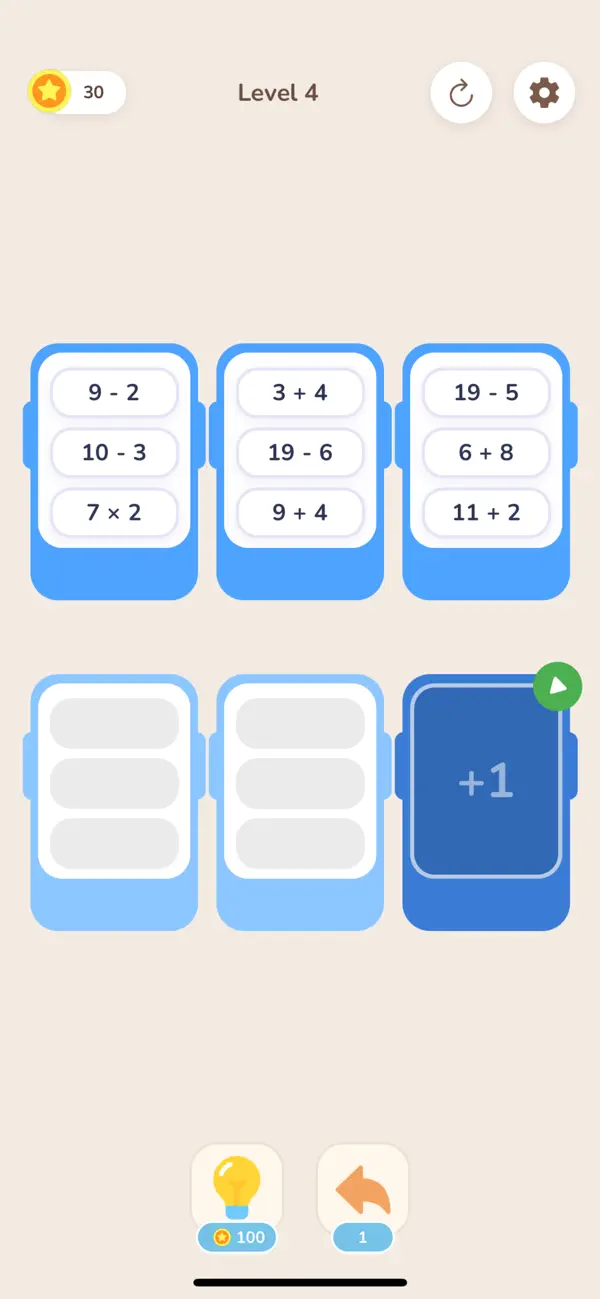 Math Sort - Numbers Puzzle