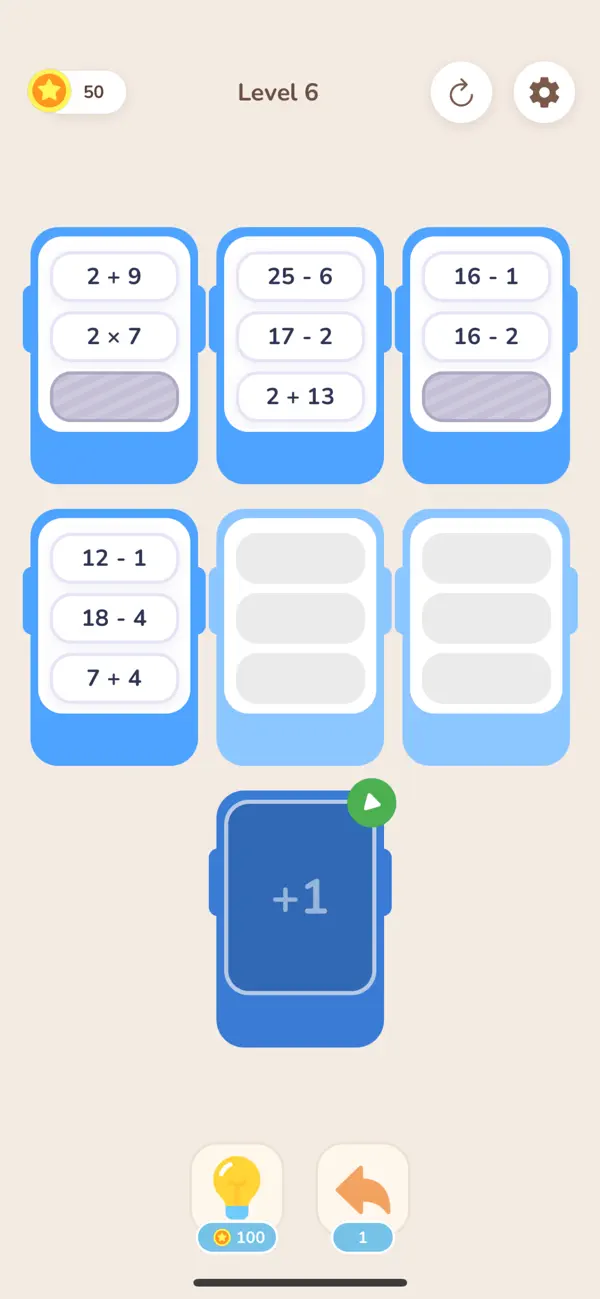 Math Sort - Numbers Puzzle