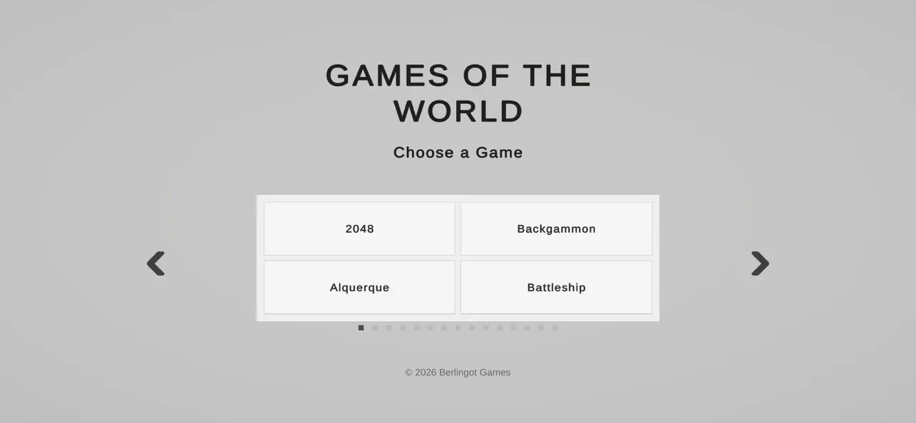 Games of the World