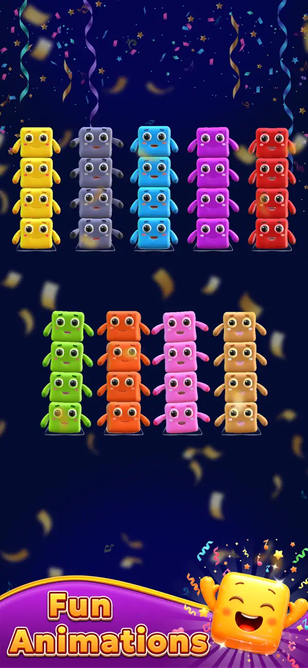 Singing Cubes Sort