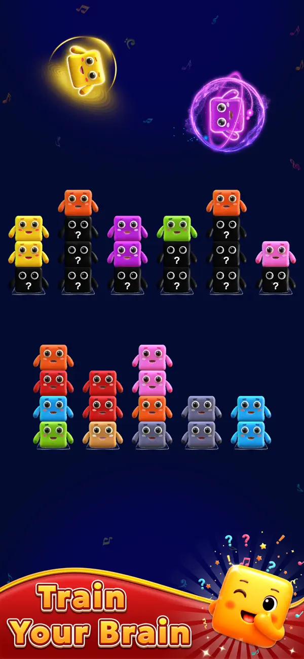 Singing Cubes Sort