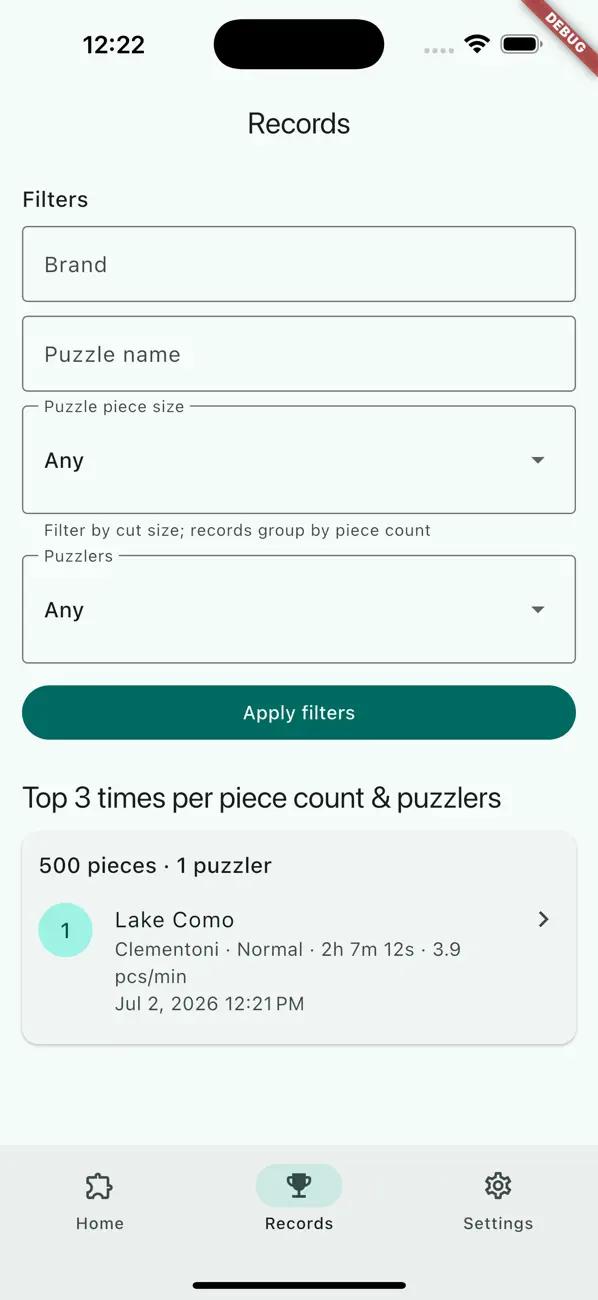 Puzzle Metrics