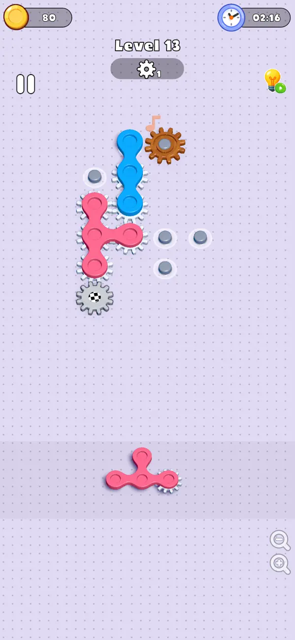 WormGears Brain-teasing puzzle