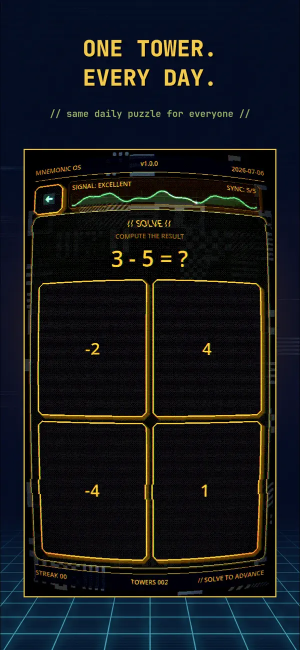 MNEMONIC Daily Puzzle