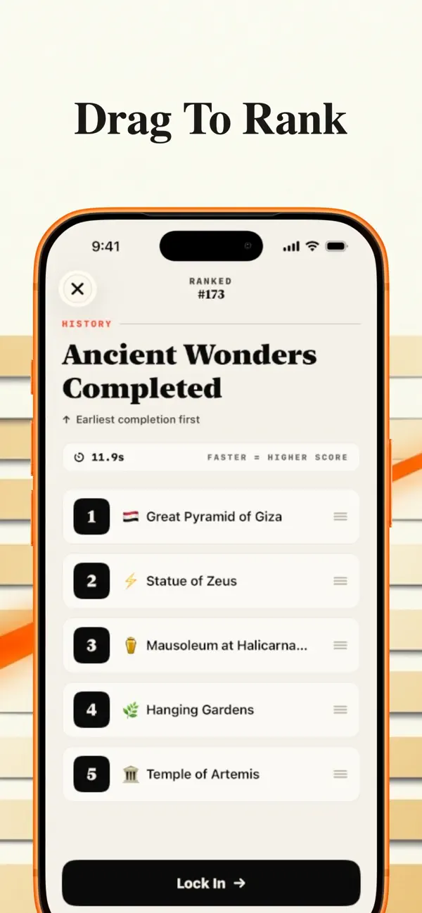 Ranked: Daily Puzzle