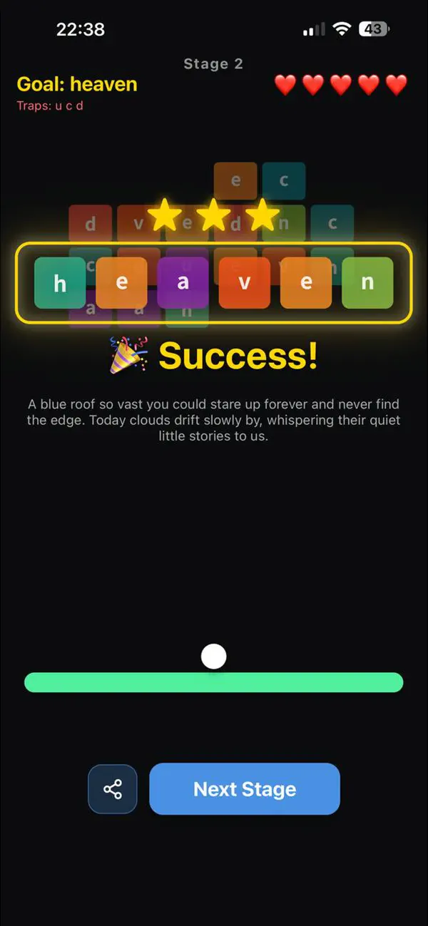 WordBricks: Get words
