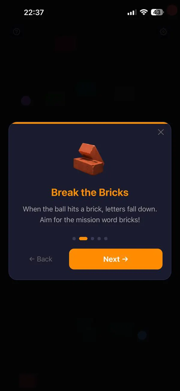 WordBricks: Get words
