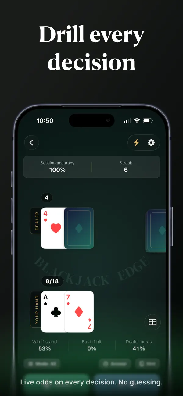 Blackjack Edge: Basic Strategy