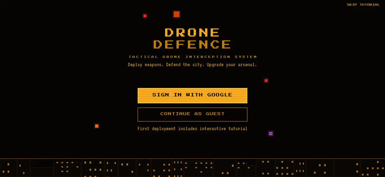 Drone Defence: Tower Defence