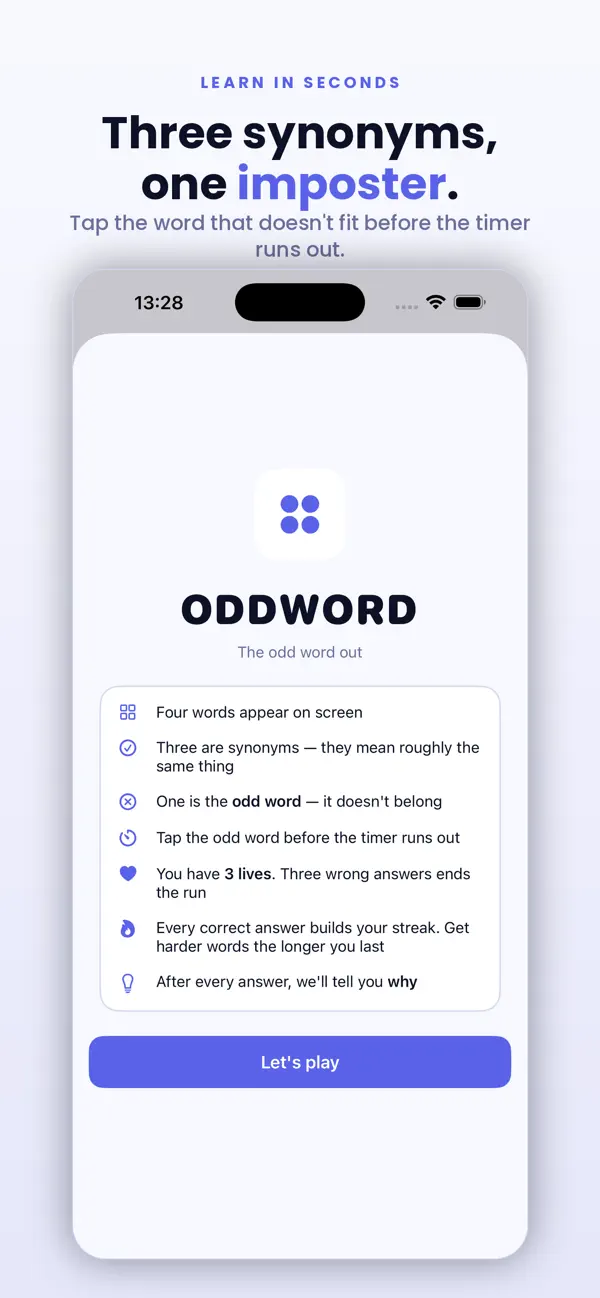Oddword