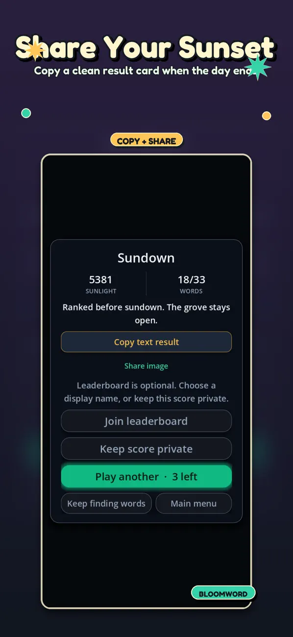 BloomWord: Grow Your Vocab