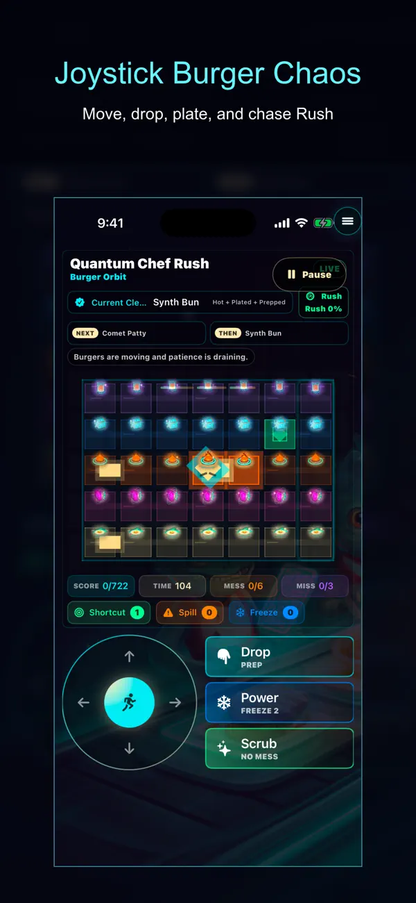 Quantum Chef Rush