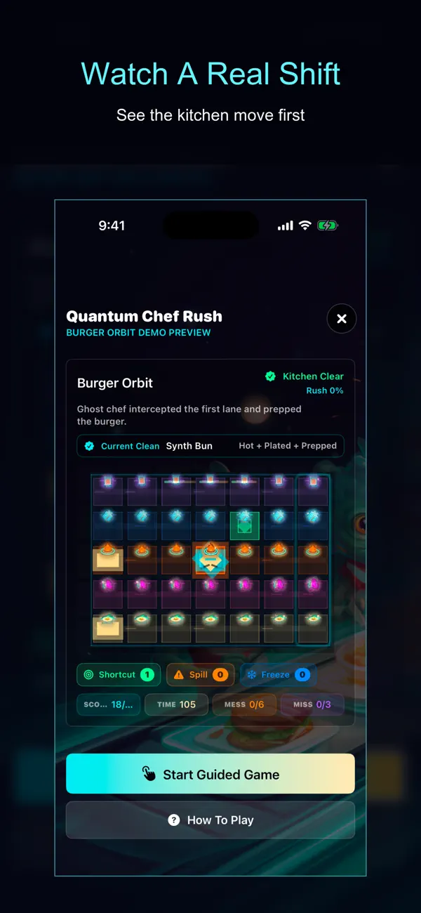 Quantum Chef Rush