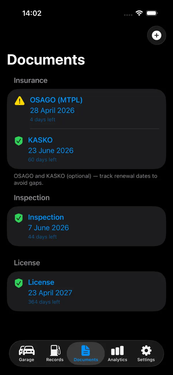 CarLife Fleet Manager
