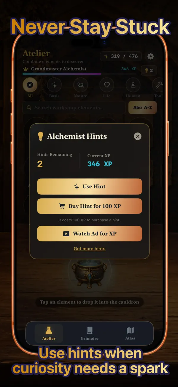 Alchemy Atlas: Merge & Craft