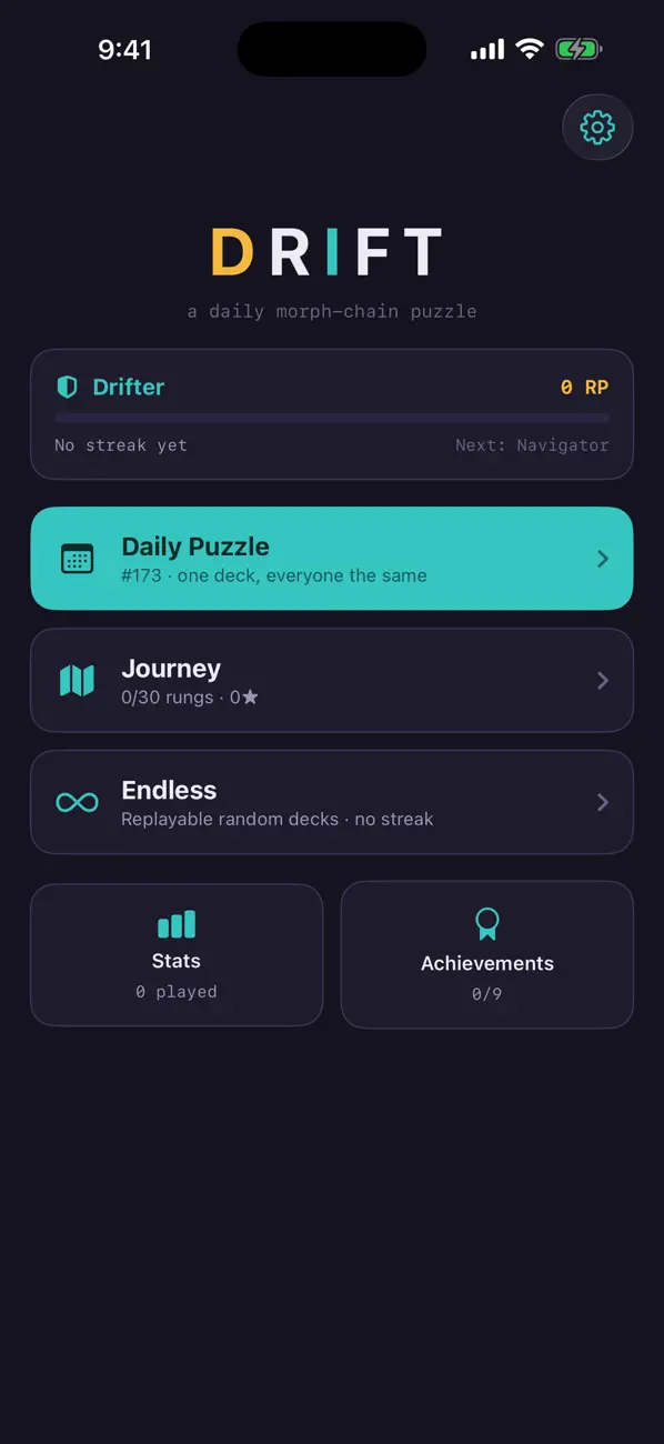 Drift - Daily Puzzle