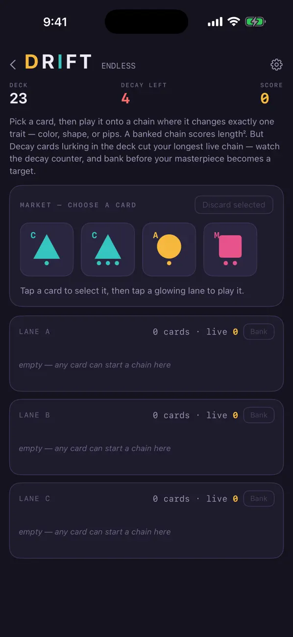 Drift - Daily Puzzle