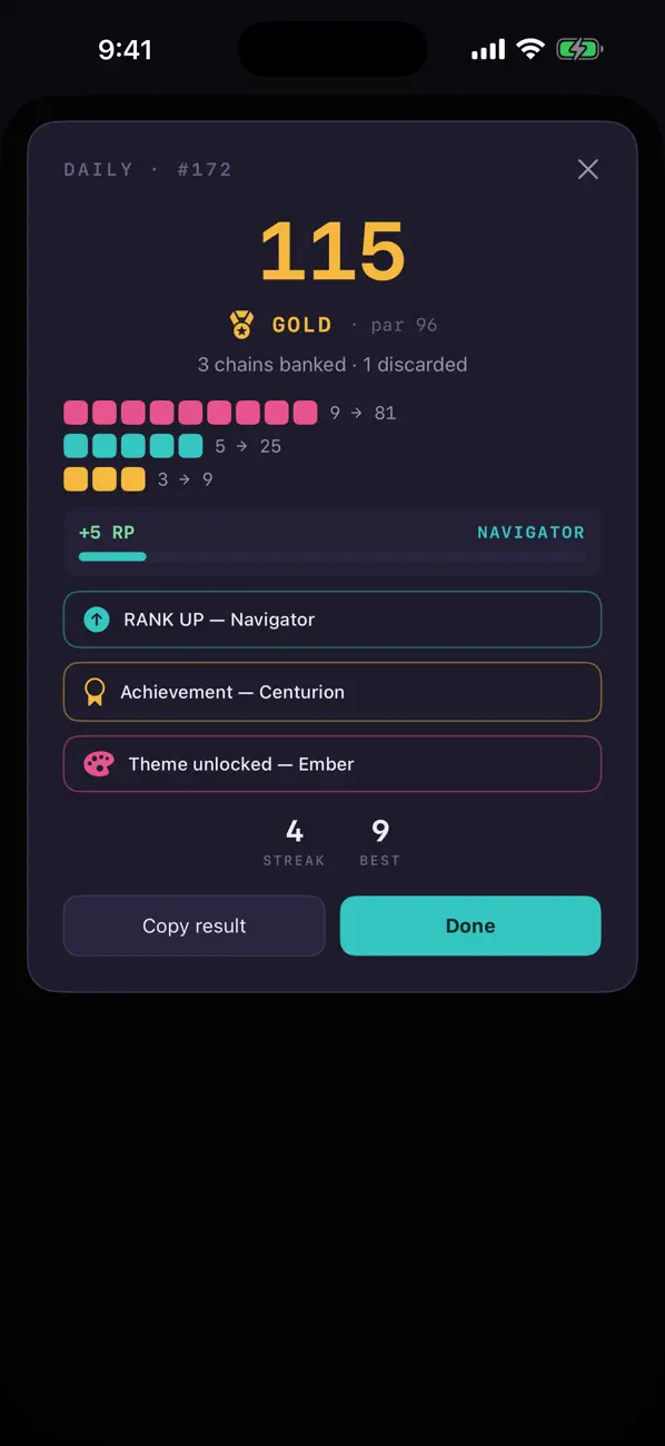 Drift - Daily Puzzle