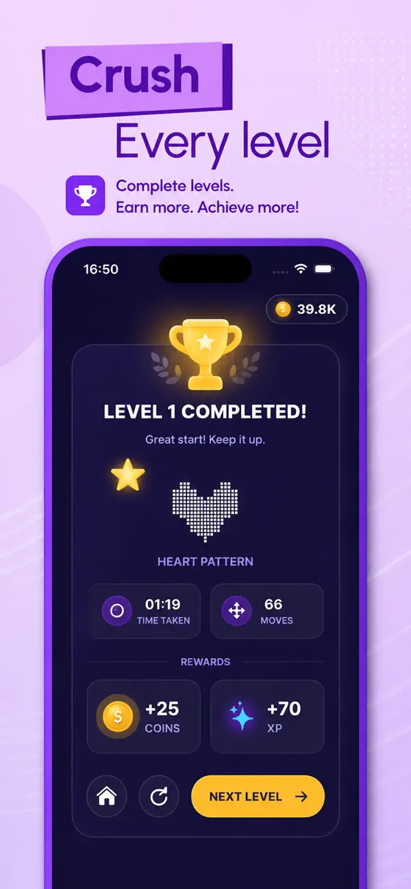 Arrow Out: 2048 Number Puzzle