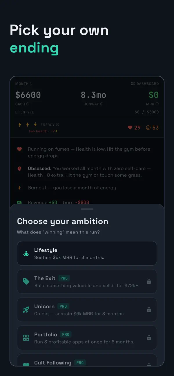 Indie Hacker Tycoon