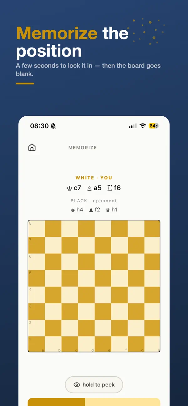 ChessBlind: Puzzles Chess