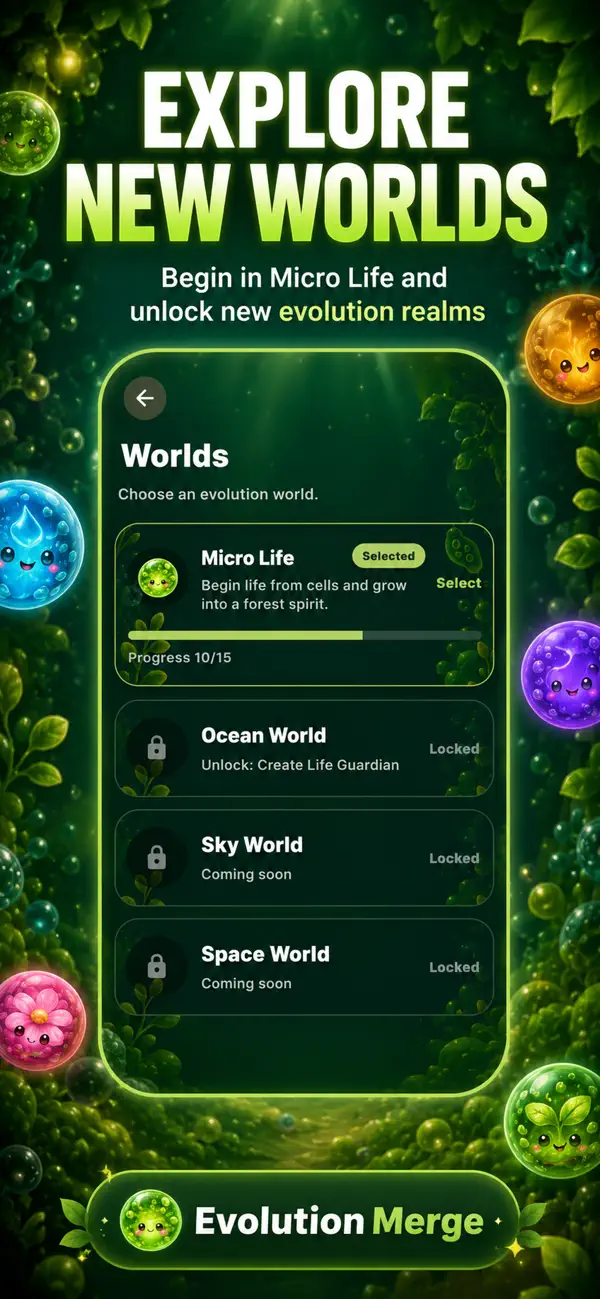 Evolution Merge: Micro Life