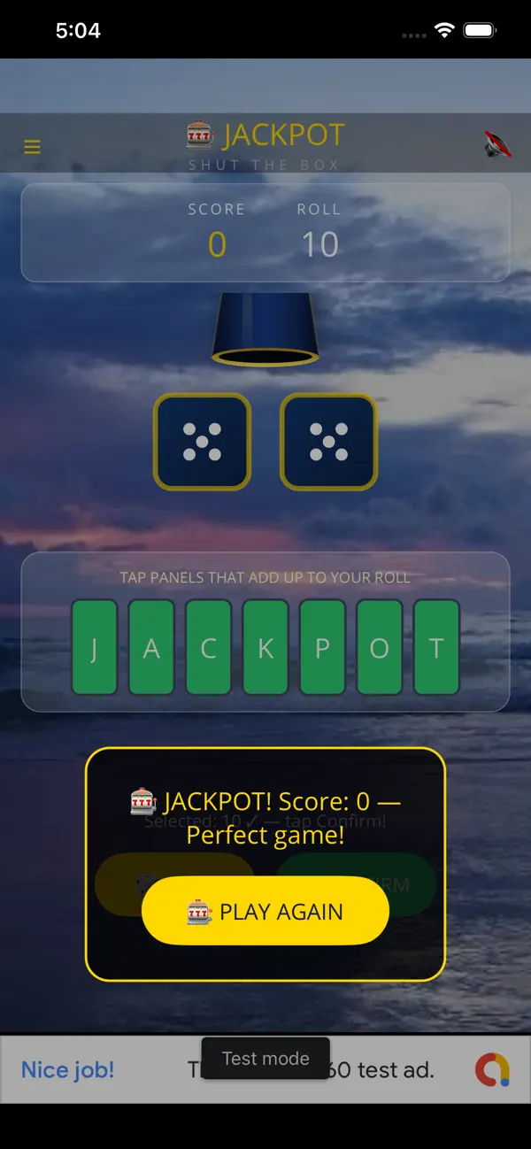 Jackpot: Shut the Box