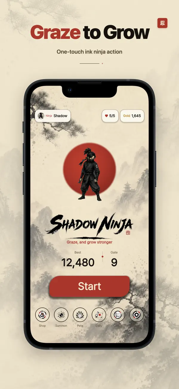 Shadow Ninja: Ink Graze