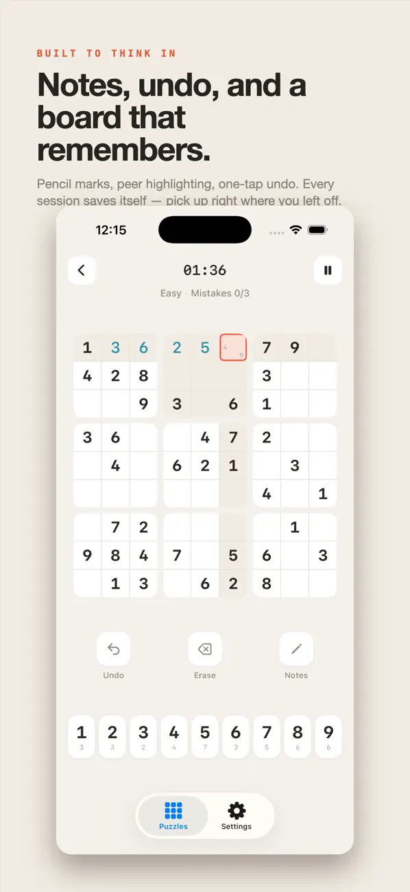 Sudoku: Daily Teaser
