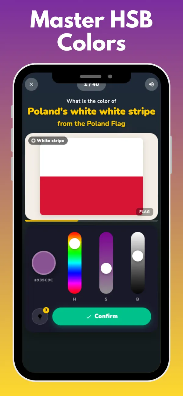 Flag Tone: Guess the Color