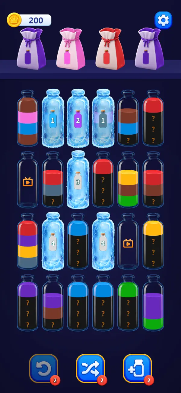 Water Sort Puzzle : Challenge