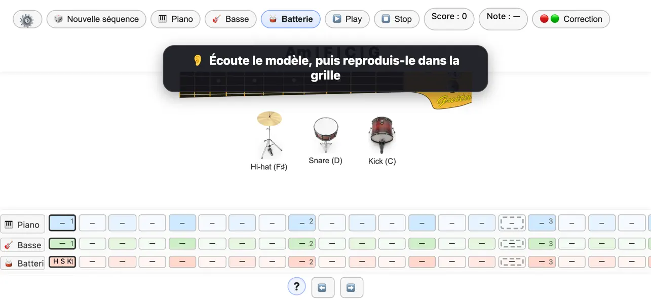 Copie le pattern !