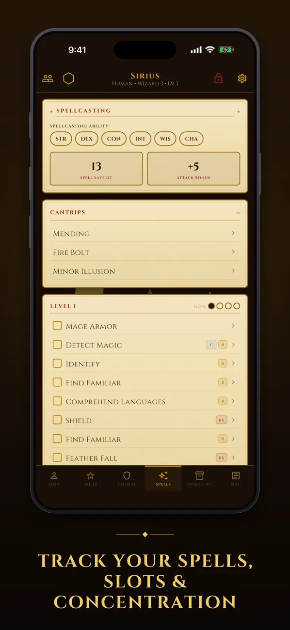CharCraft: 5e Character Sheet