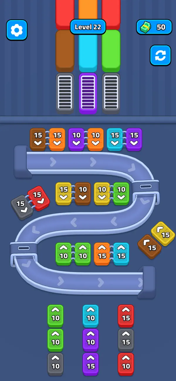 Card Loop Sort