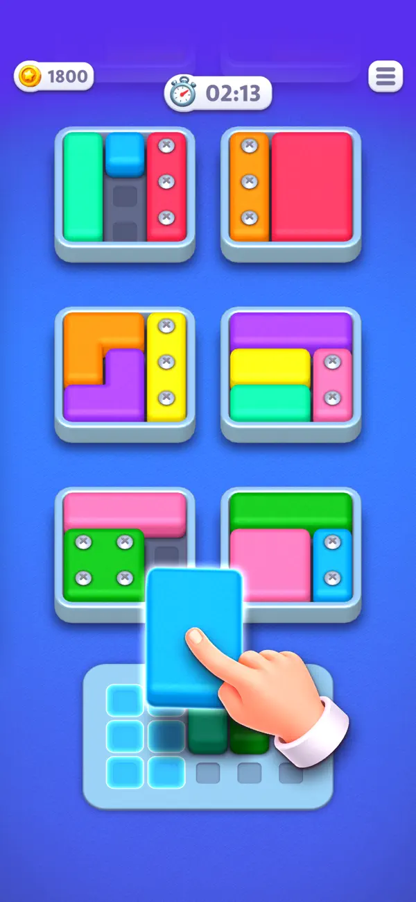 Shape Sort! Color Block Puzzle