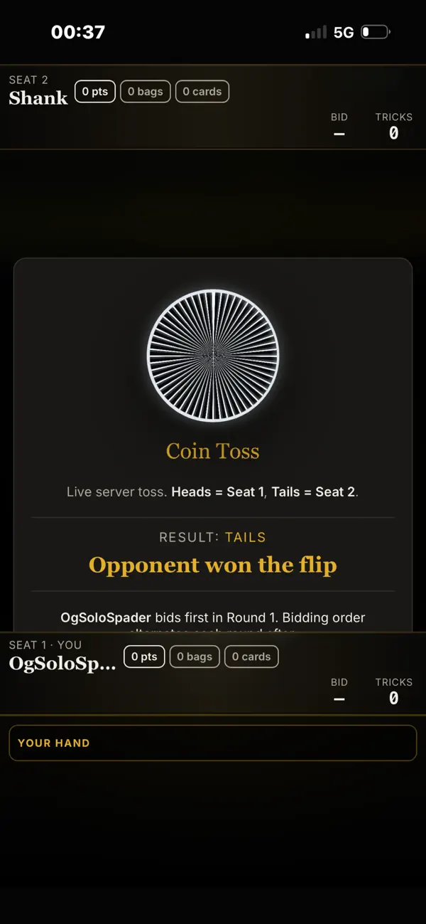 1V1 Spades