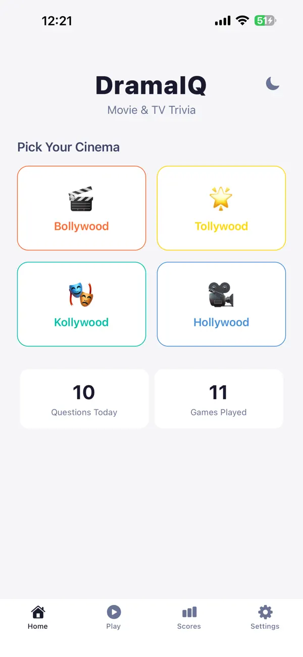 DramaIQ - Movie Trivia Quiz