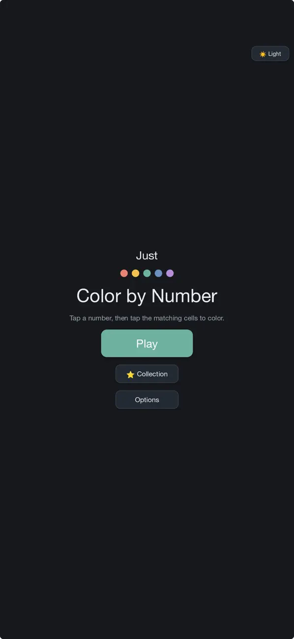 Just Color by Number